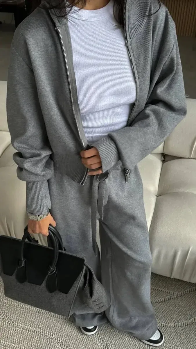 Premium Knit костюм на молнии — фото 9