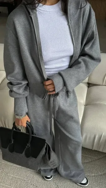 Premium Knit костюм на молнии — фото 9