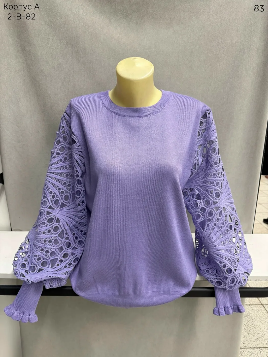 Женский свитер из смесового материала 30 WOOL, 70 POLYESTER — фото 3