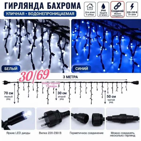 Гирлянд Бахрома — фото 14