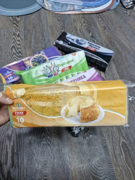 Губки для мытья посуды экологичные и безопасные, созданные для поддержания чистоты в вашем доме, способны удалять самые — фото 20