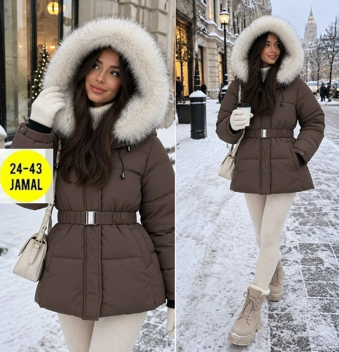 Зимняя куртка из холлофайбера — фото 2