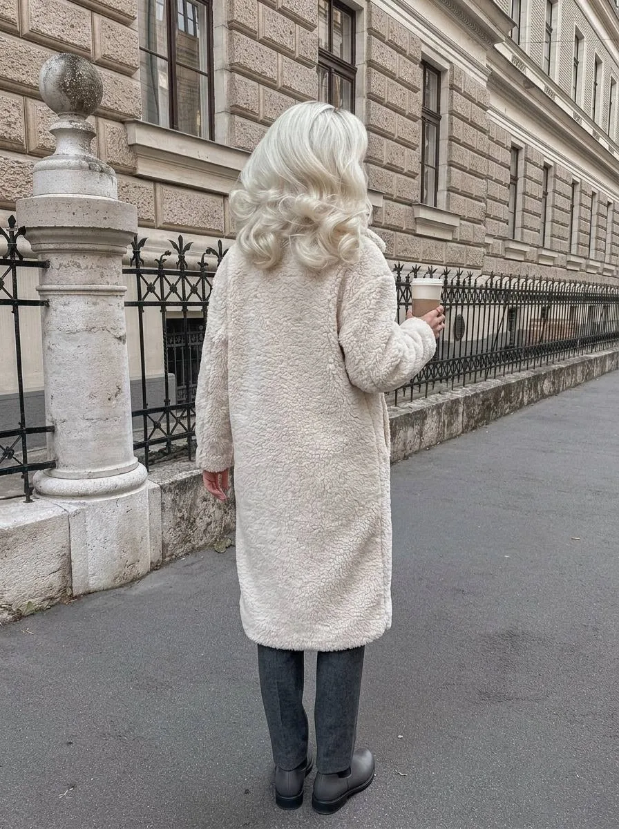 Пальто двубортное — фото 7
