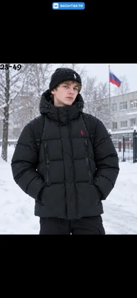 Куртка зимняя с тканью мембрана — фото 3