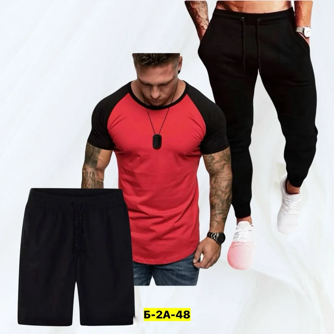 Костюм тройка из натурального хлопка — фото 7
