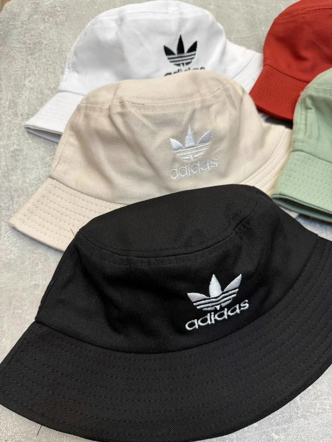 Шапка Панама Adidas, хлопок — фото 4
