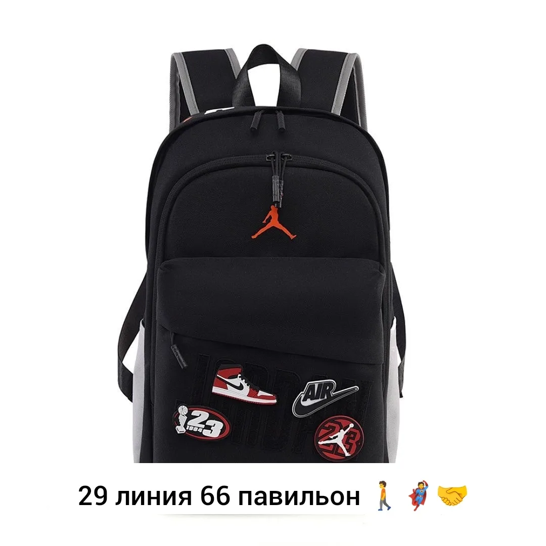 Прочный рюкзак из полиэстера для школьников и студентов — фото 4