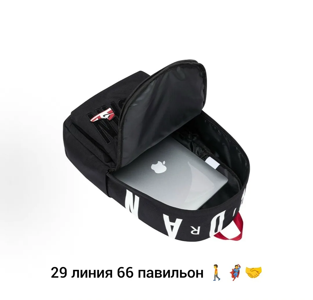Прочный рюкзак из полиэстера для школьников и студентов — фото 7
