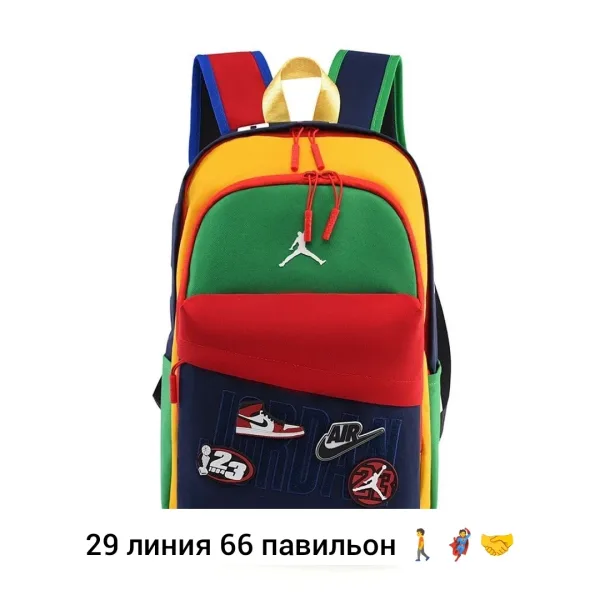 Прочный рюкзак из полиэстера для школьников и студентов — фото 10