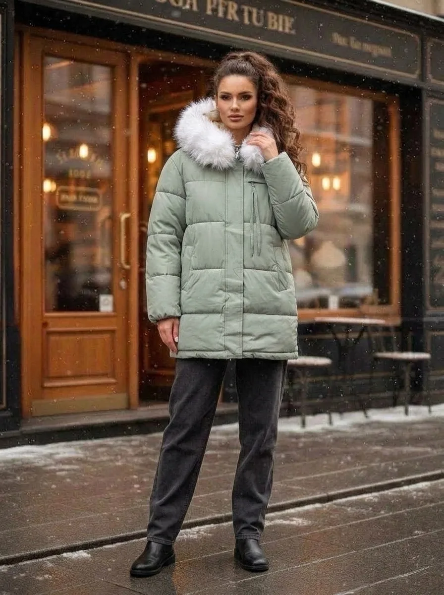 Двухсторонняя зимняя куртка — фото 3