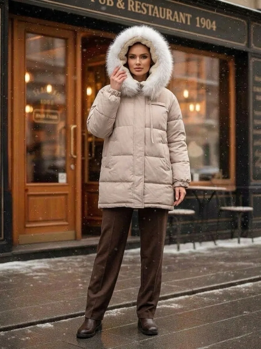 Двухсторонняя зимняя куртка — фото 4