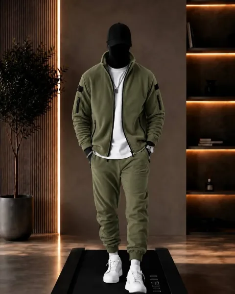 Мужской костюм из двухстороннего микрофлиса Polar мягкий, тёплый и комфортный на каждый день микрофлис Polar — фото 22