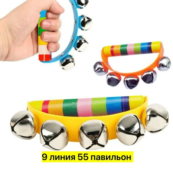Игрушка-бубенцы из дерева — фото 3