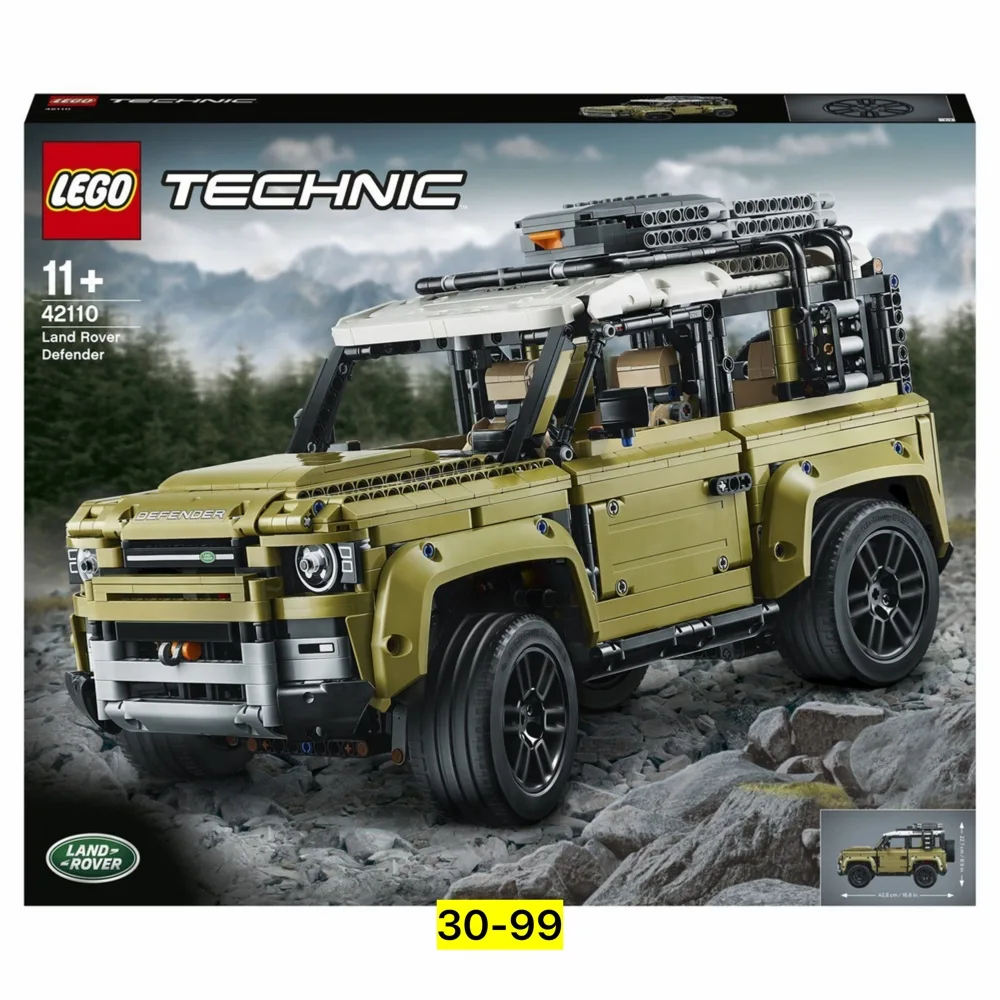 Land Rover Defender Лего — фото 3
