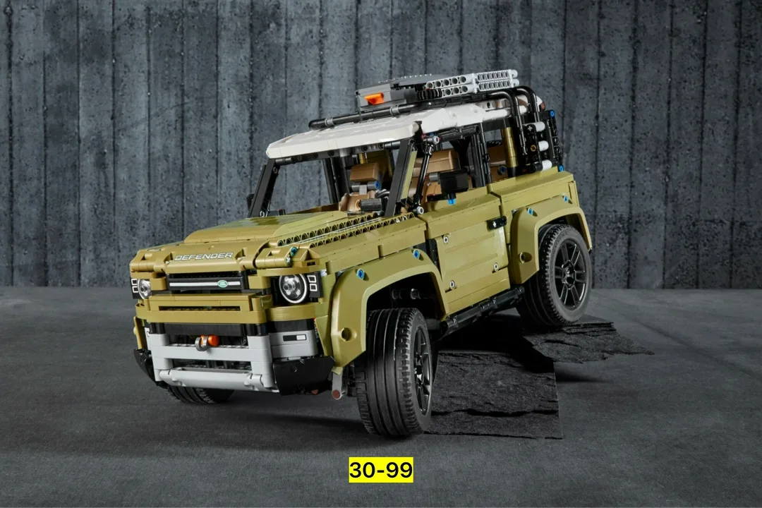 Land Rover Defender Лего — фото 4