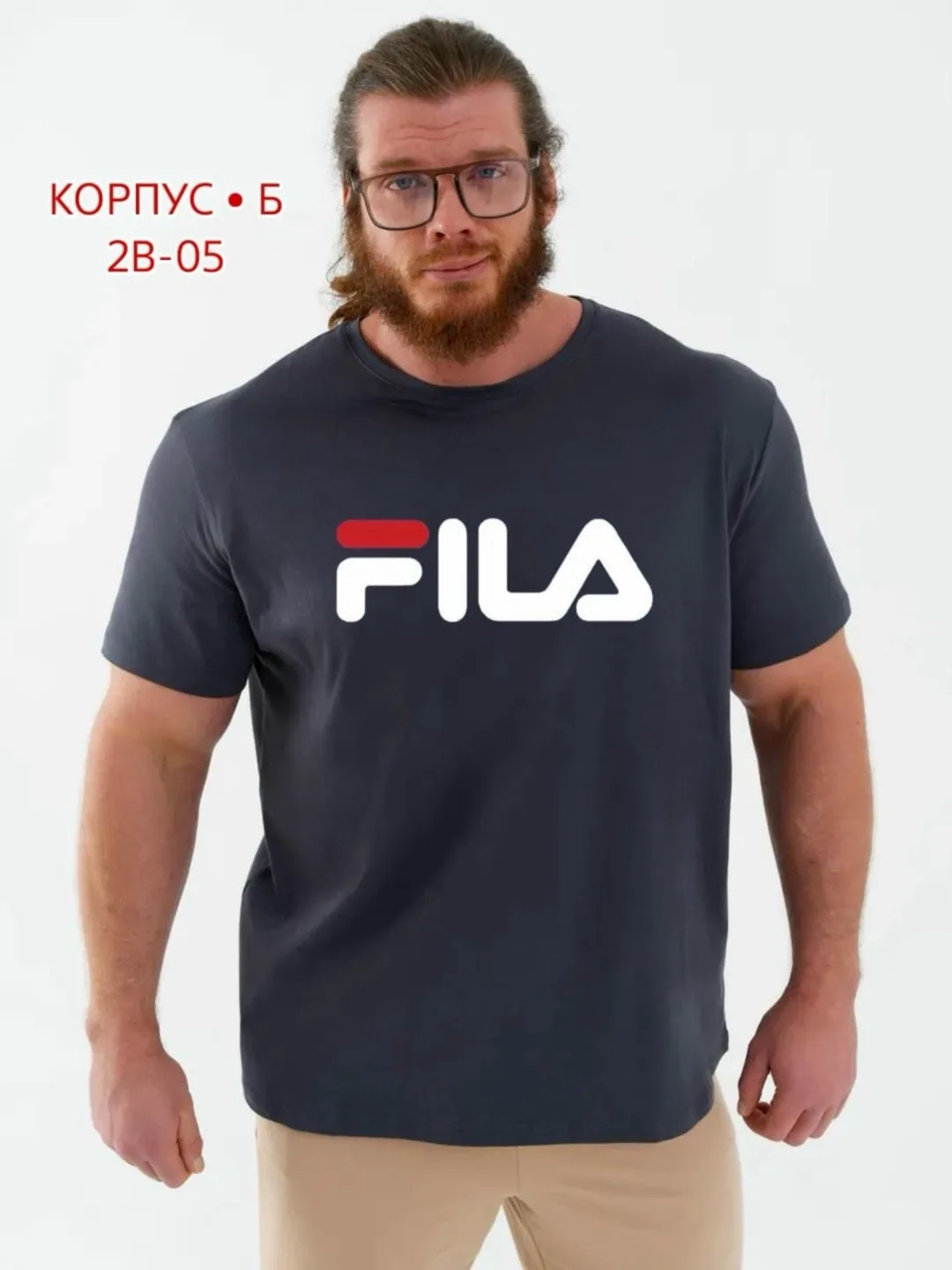 Мужская футболка из натурального хлопка — фото 5