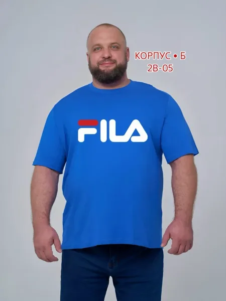 Мужская футболка из натурального хлопка — фото 1
