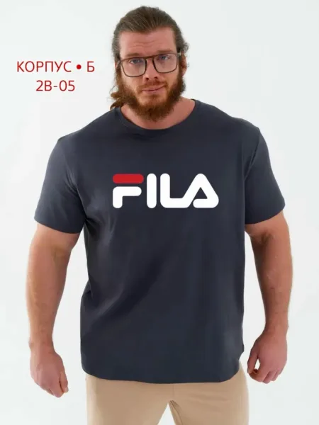 Мужская футболка из натурального хлопка — фото 5