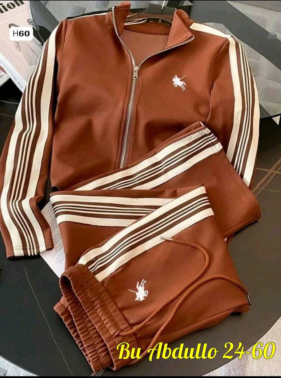 Костюм двойка из двухнитки — фото 8