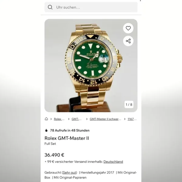 Rolex GMT-Master II часы для тех — фото 20