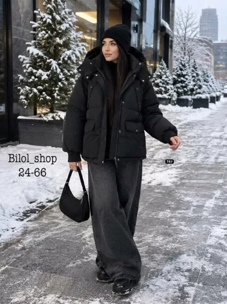 Модная куртка из качественного материала — фото 1