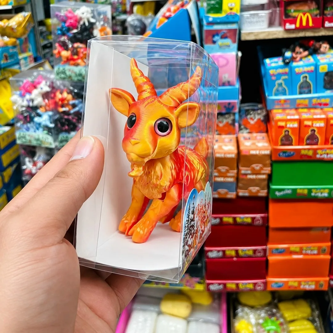 Игрушка 3D Коза символ 2027года — фото 3