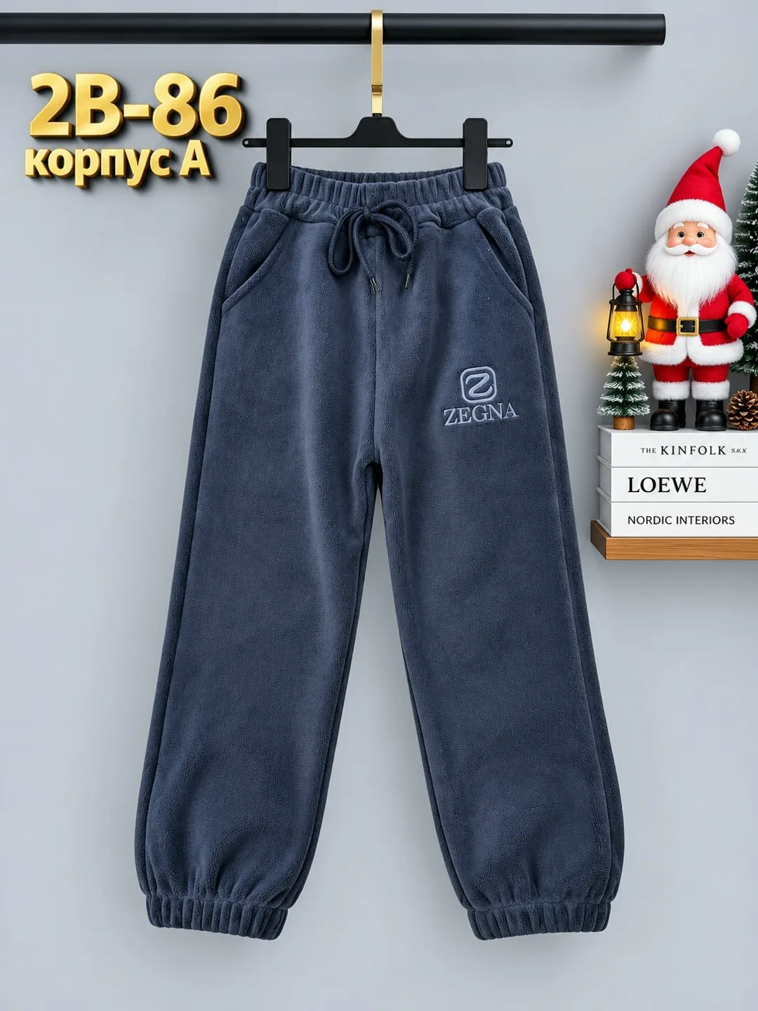 Брюки Штаны, флис — фото 2