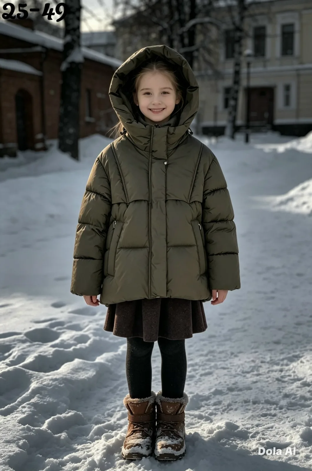 Куртка зимняя с мембраной и утеплителем холлофайбер — фото 3