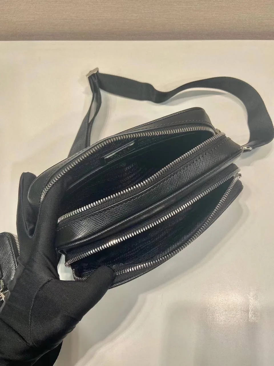 Сумка Prada Saffiano Cross-body — фото 11