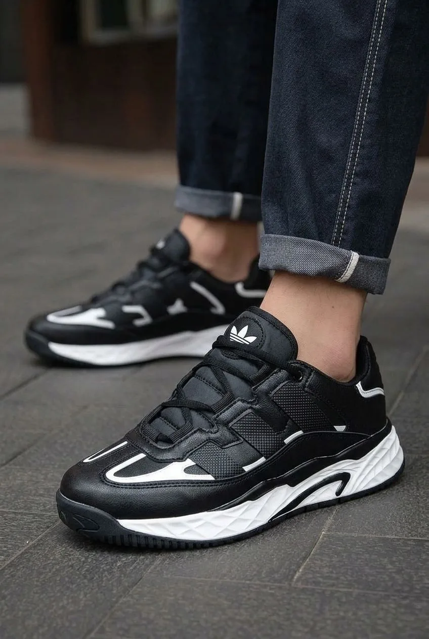 Кроссовки для мужчин из натуральной кожи — фото 2
