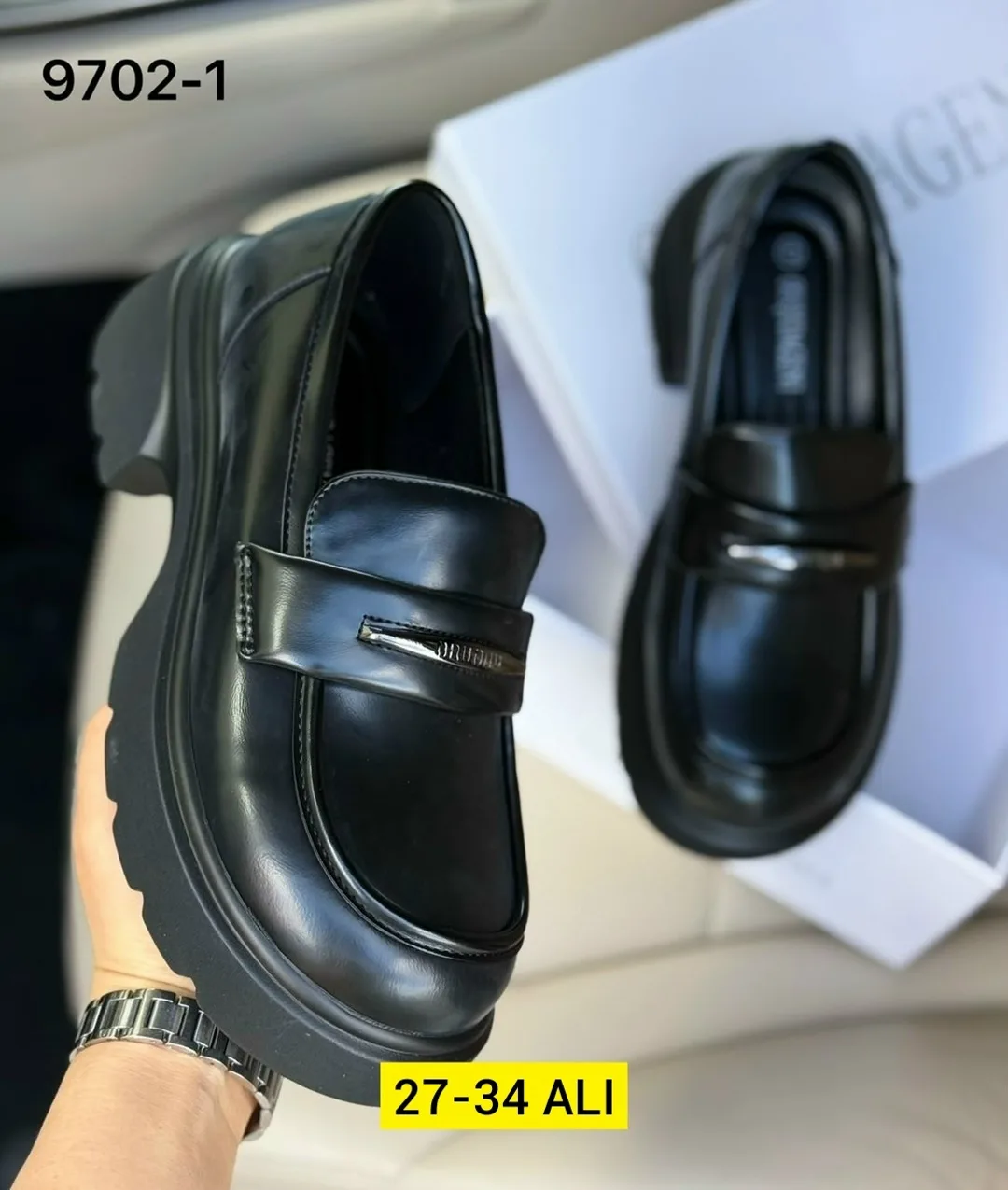 Лоферы из эко-кожи — фото 1