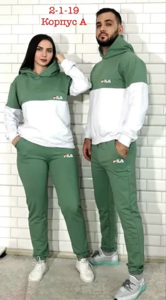 Спортивный костюм из натурального хлопка — фото 14