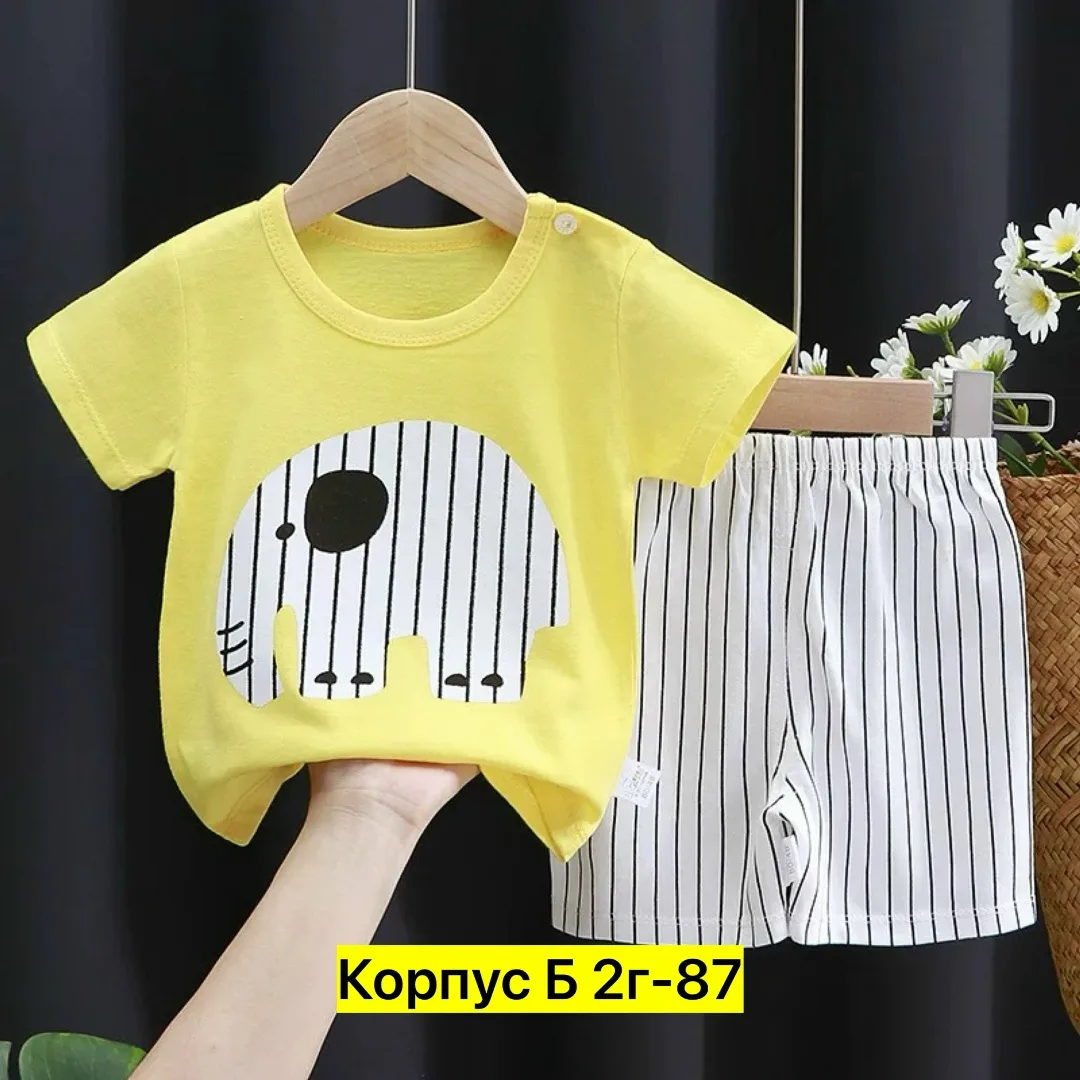 Костюм двойка из хлопка — фото 9