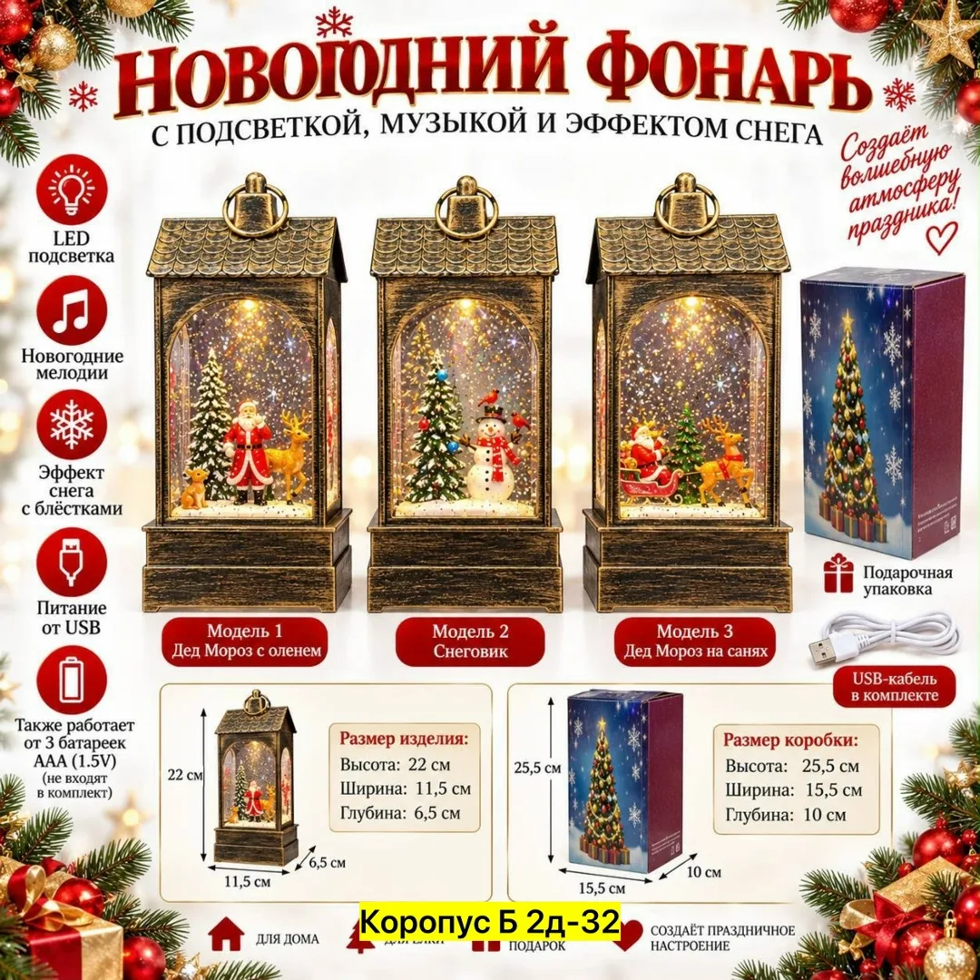 Рюкзак Светодиодный светильник, металл — фото 4