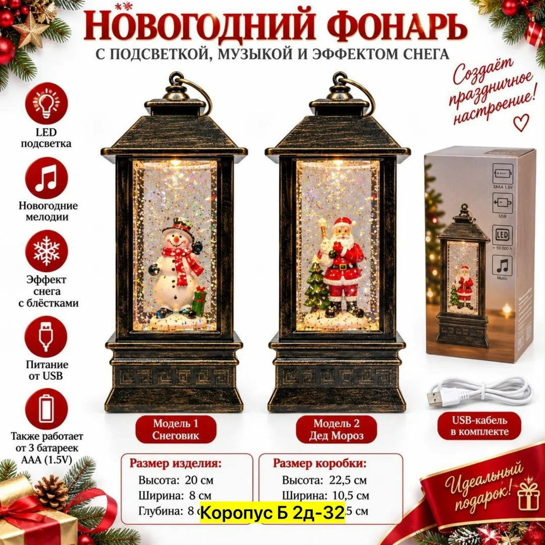 Рюкзак Светодиодный светильник, металл — фото 3