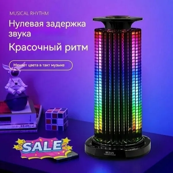 RGB-лампа 4D с 360° светомузыкой — фото 3