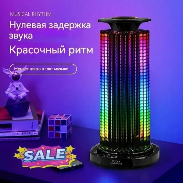 RGB-лампа 4D с 360° светомузыкой — фото 2