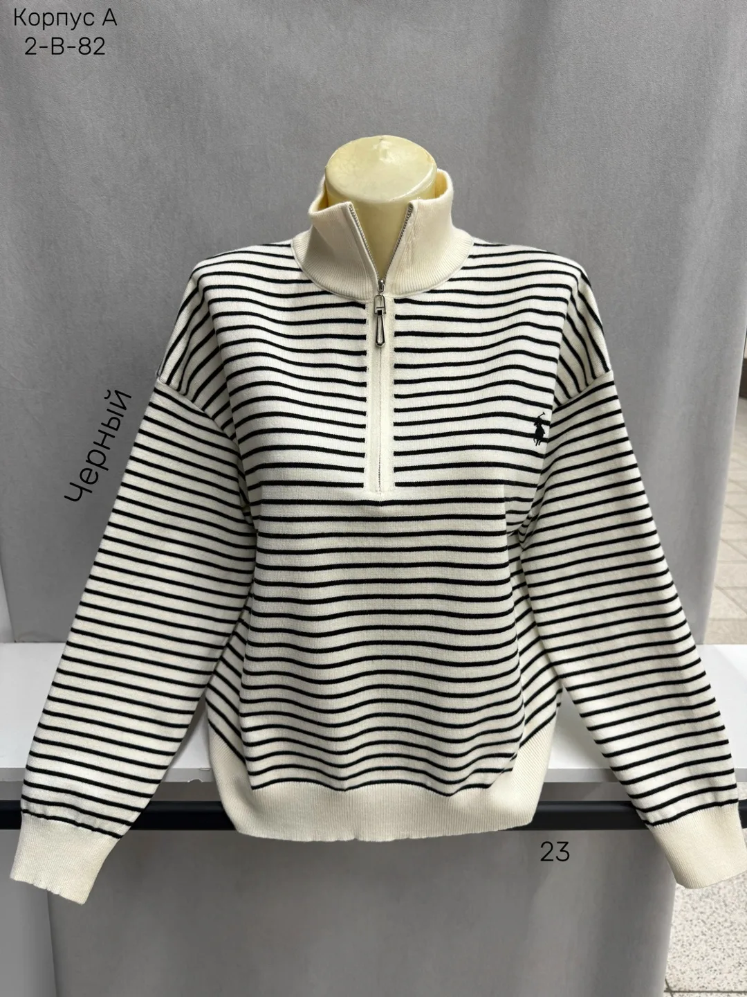 Женский свитер из 95 хлопка и 5 спандекса 95 COTTON, 5 SPANDEX — фото 5