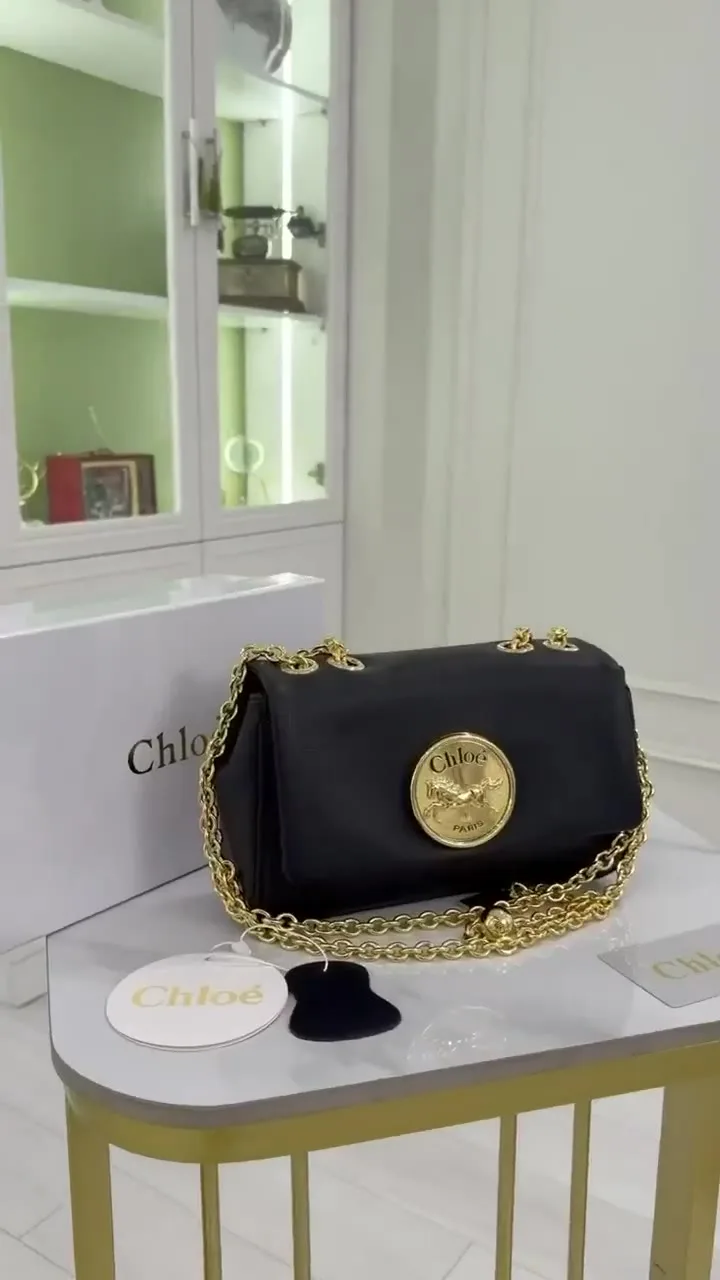 CHLOE сумка кожа натуральная — видео