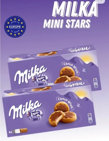 Milka Mini Stars: Печенье Милка Импорт — фото 2