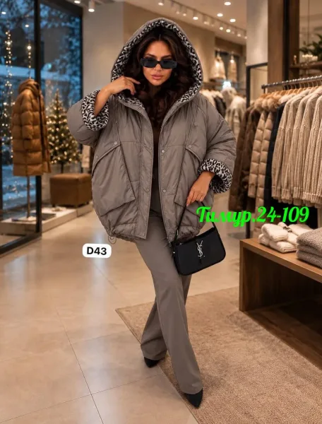 Куртка женская oversize — фото 3