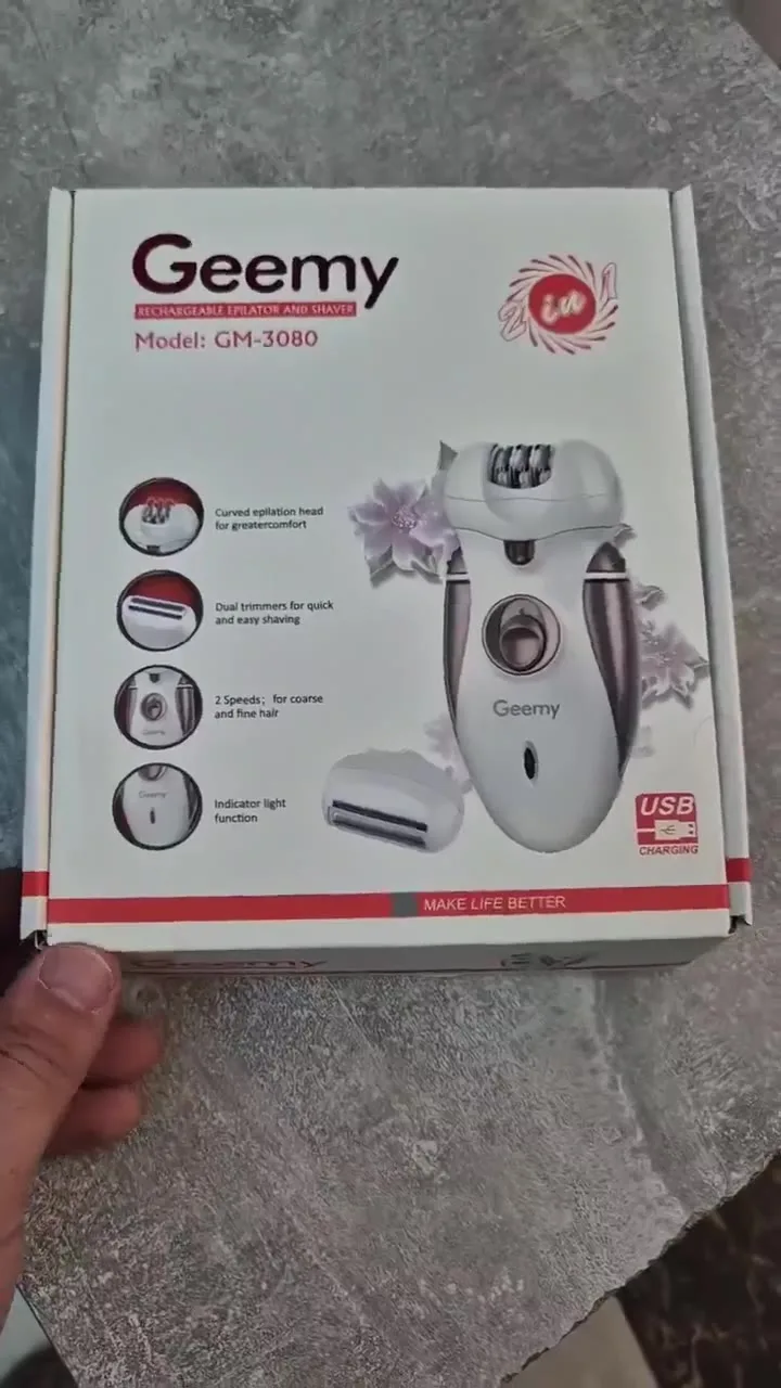 Geemy Model Gm-3080 Лосьон для депиляции — видео