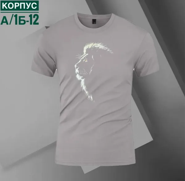 Футболка для мужчин из натурального хлопка — фото 4