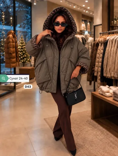 Куртка женская oversize — фото 3