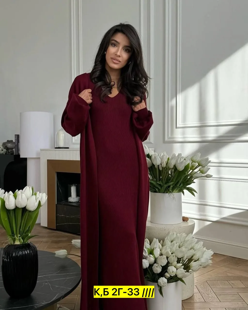 Костюм двойка из ткани — фото 3