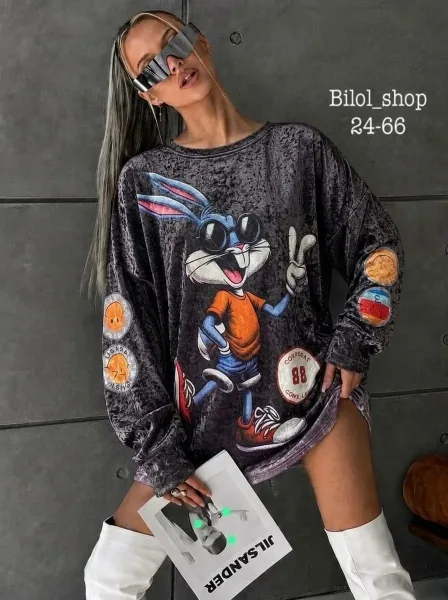 Тёплая кофта из качественного велюра — фото 1