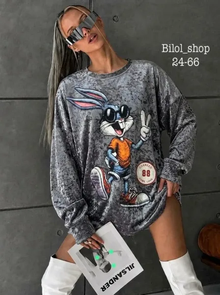 Тёплая кофта из качественного велюра — фото 4
