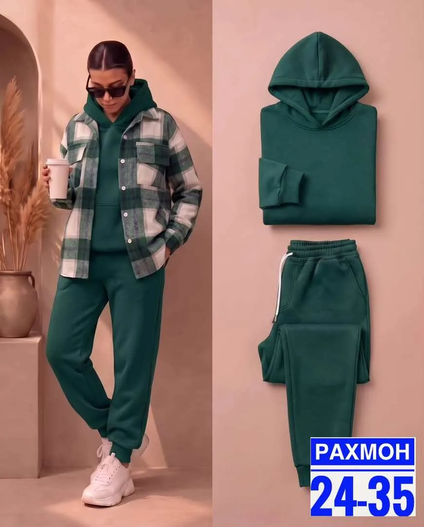 Тройка из кашемира и флиса — фото 4