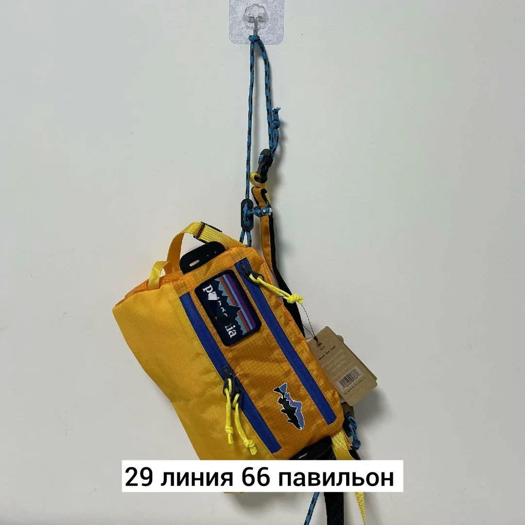 Сумка на пояс из текстильного материала — фото 2