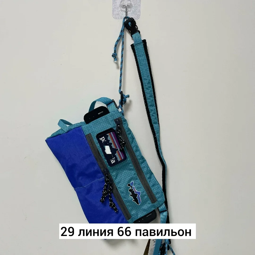 Сумка на пояс из текстильного материала — фото 6